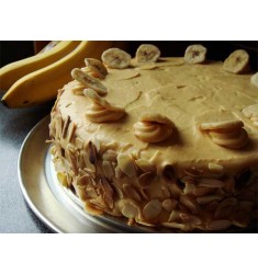 Banana and Butterscotch Cake (1/2 kg)