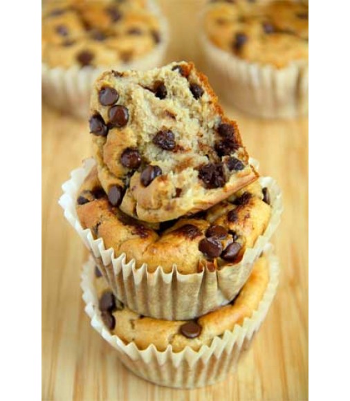 Oat and Almond Muffins (Set of 6)