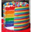 Rainbow cake (Cassata flavor)