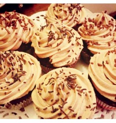 Mocha Cupcakes (Set of 6)